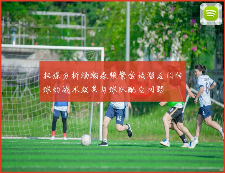 拓媒分析杨瀚森频繁尝试溜后门传球的战术效果与球队配合问题